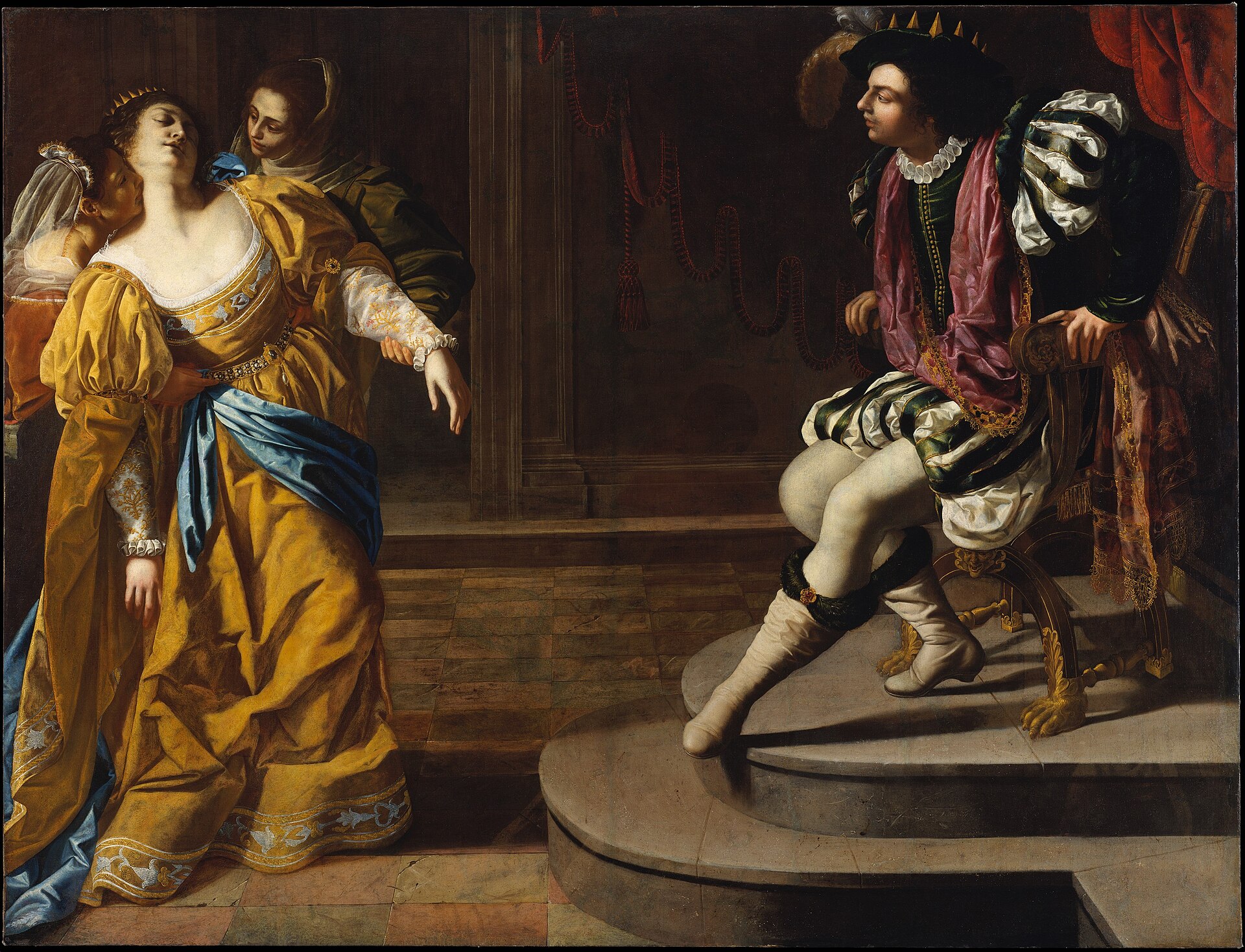 Artemisia Gentileschi, Esther before Ahasuerus