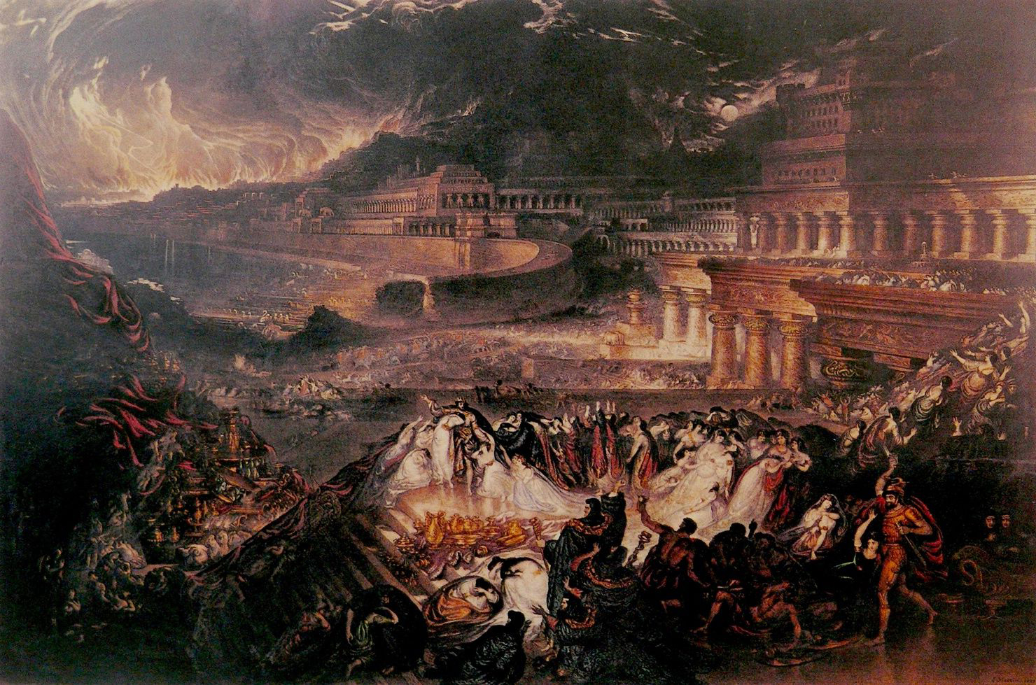 Later imaginative artwork of Nineveh's fall
