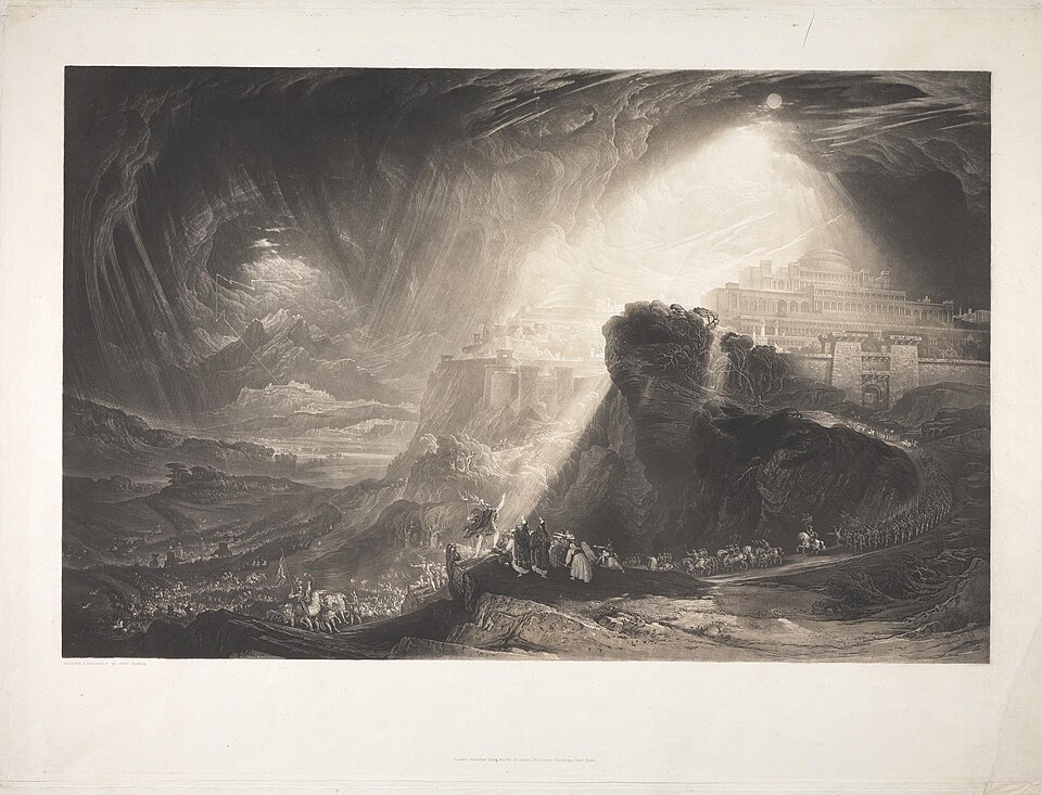 John Martin, Joshua Commanding the Sun to Stand Still