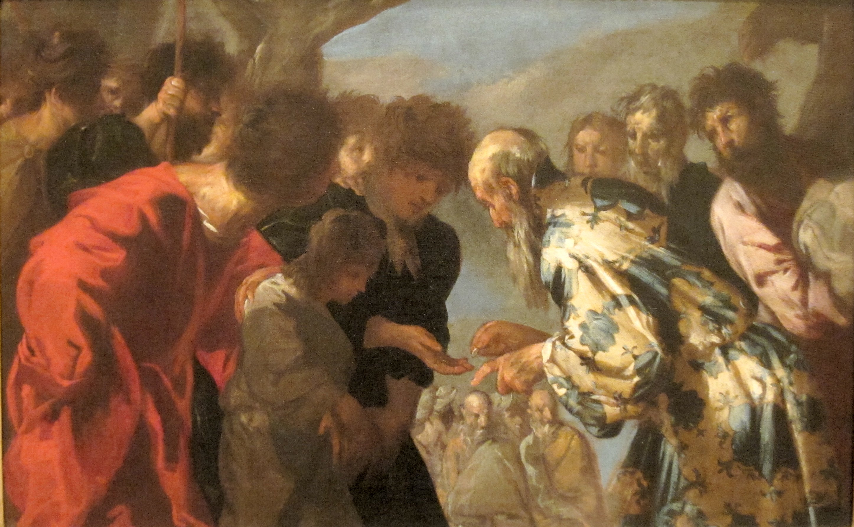 Joseph sold by his brothers, Francesco Maffei