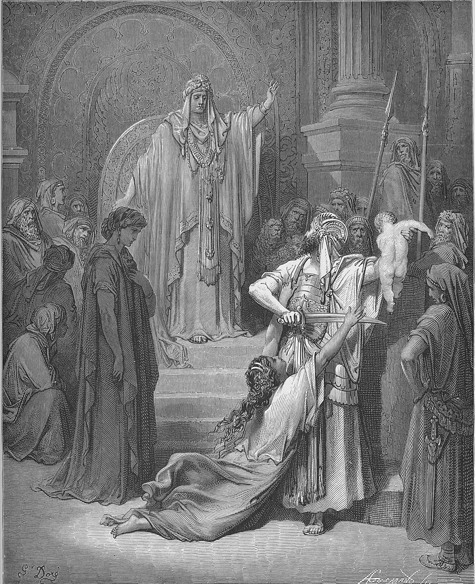 Gustave Doré, The Judgment of Solomon