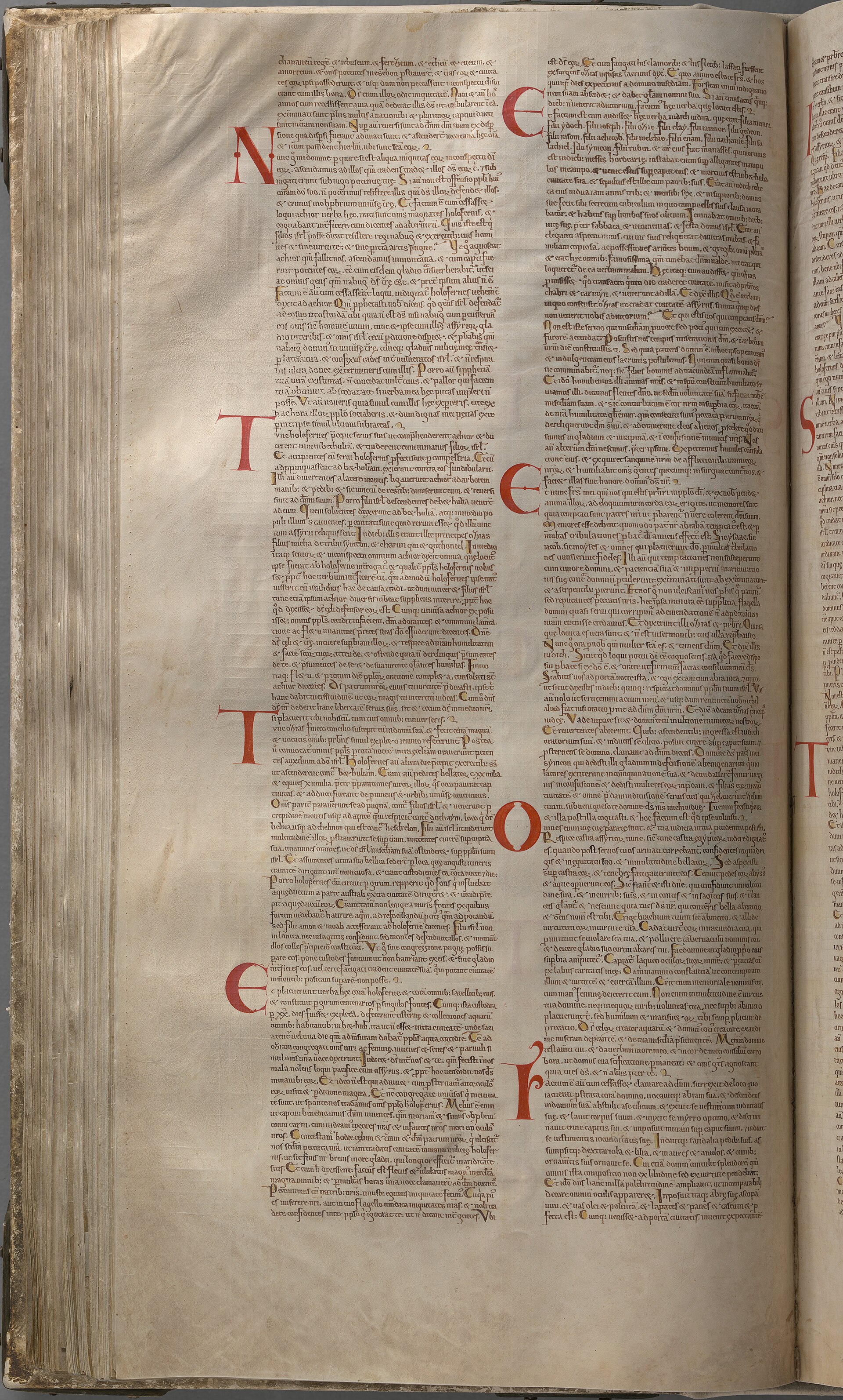 Page from Codex Gigas containing Judith