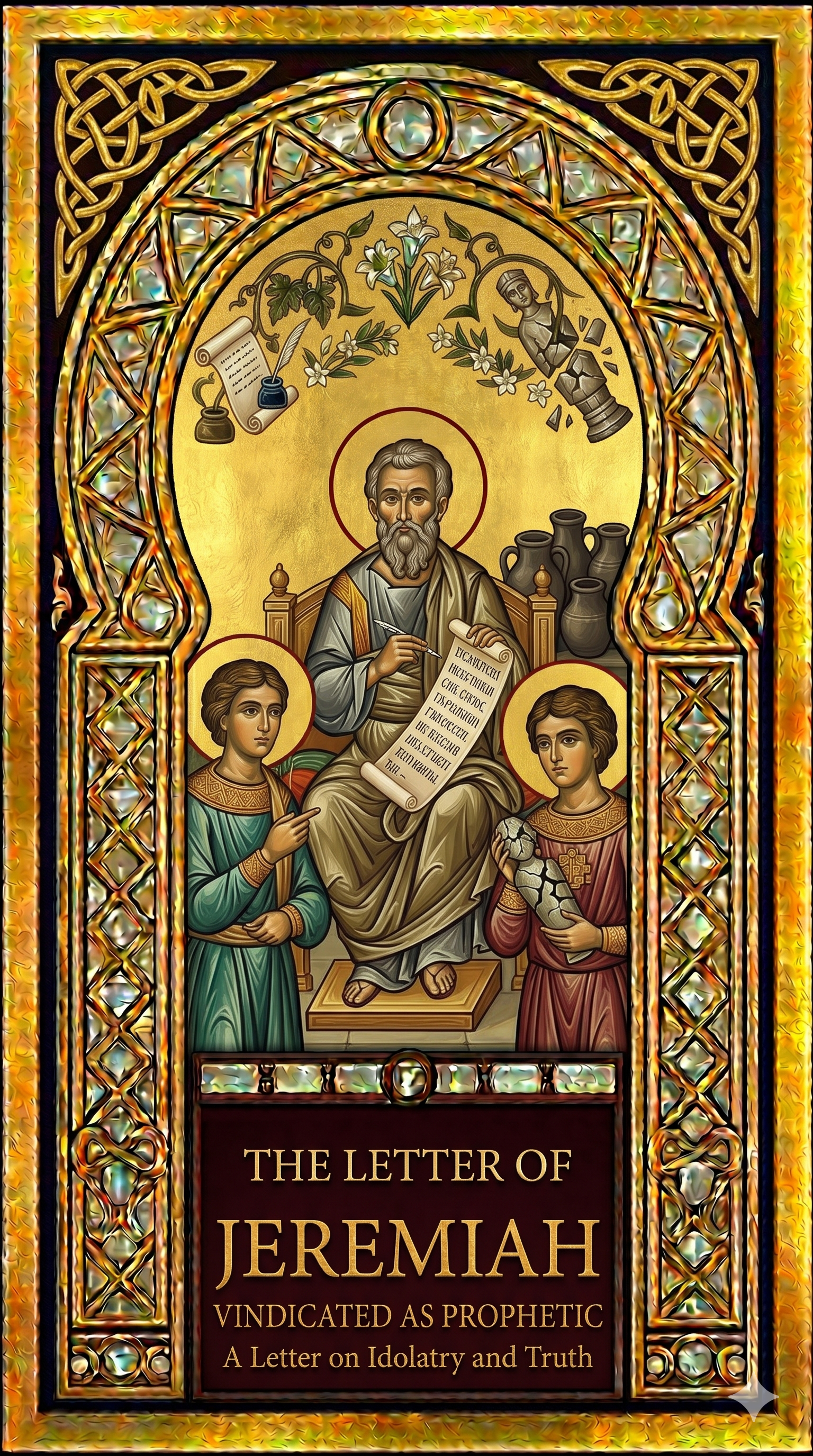 Generated decorative cover for the Letter of Jeremiah