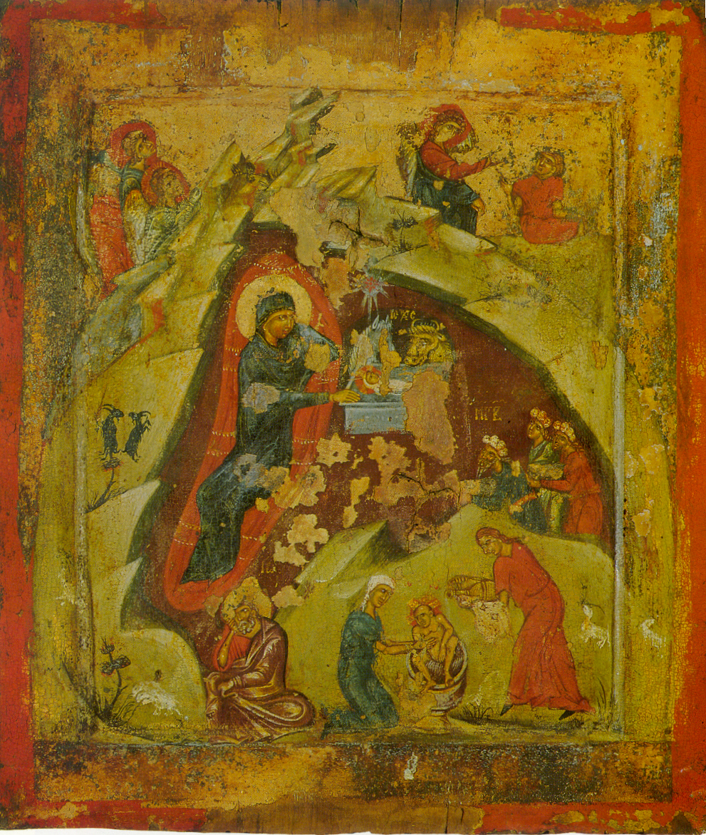 Nativity of Christ icon, Kastoria