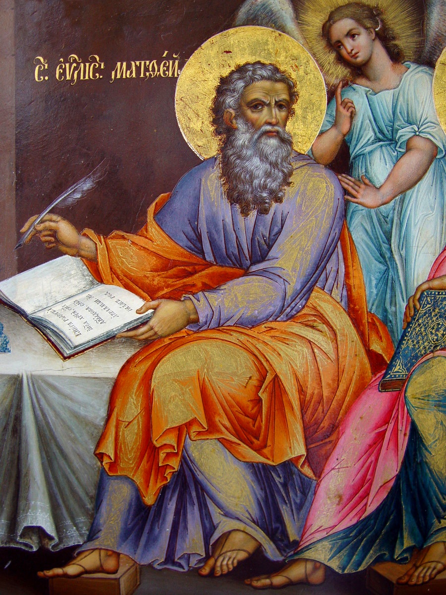 Saint Matthew the Evangelist, Russian Orthodox icon