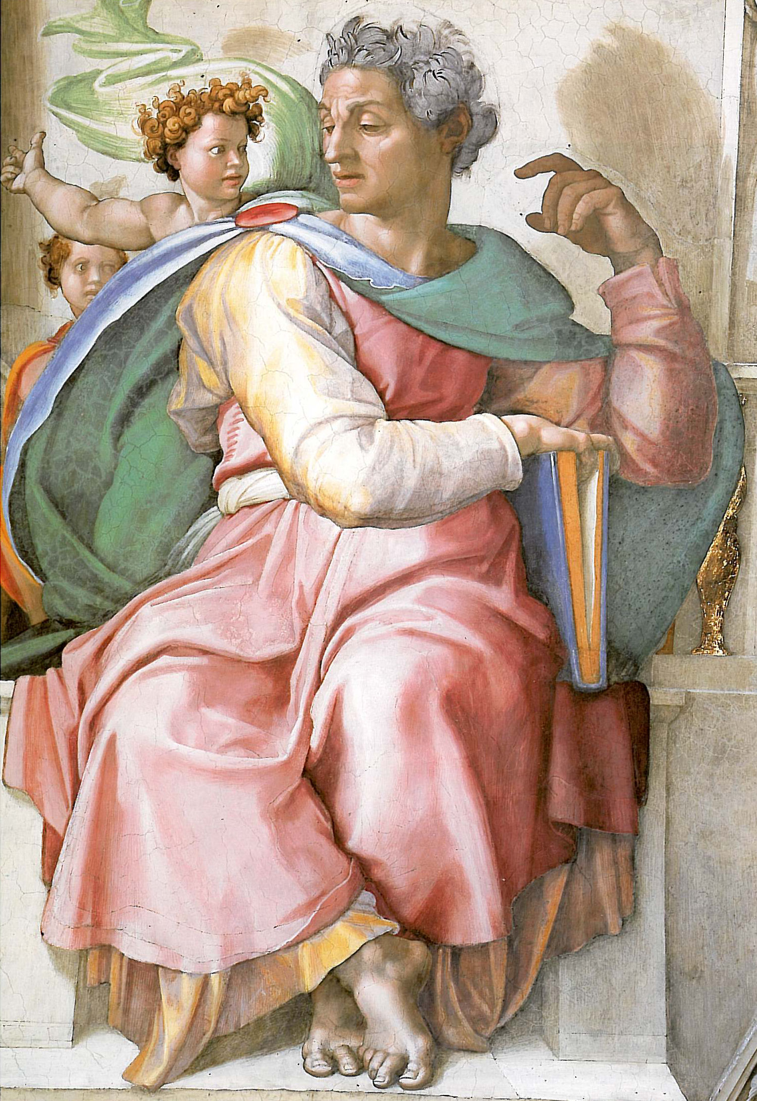 Michelangelo Prophet Isaiah fresco
