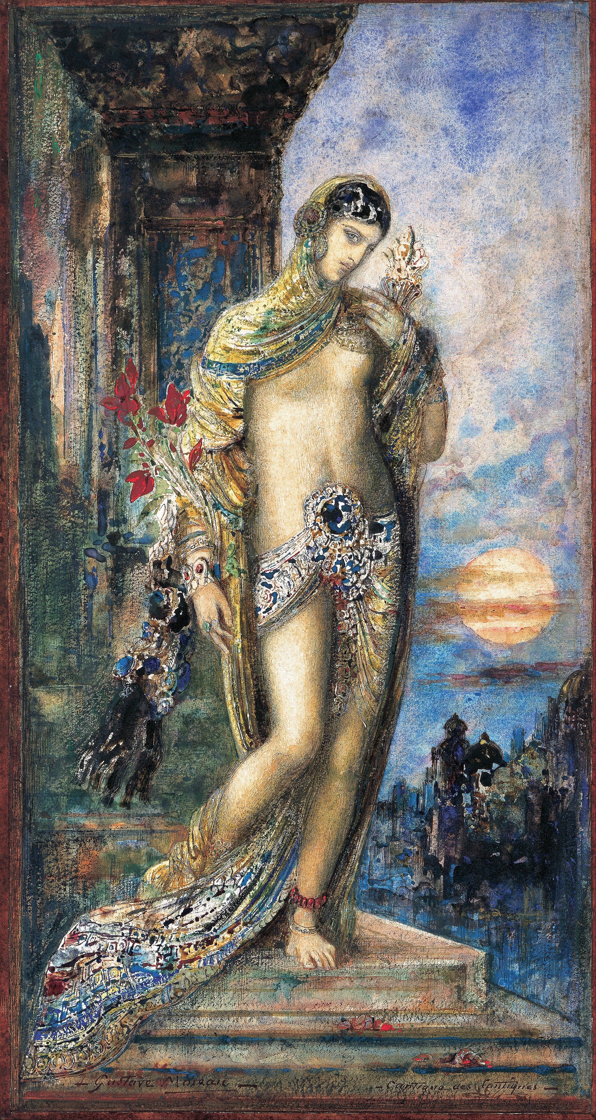 Gustave Moreau painting titled Song of Songs