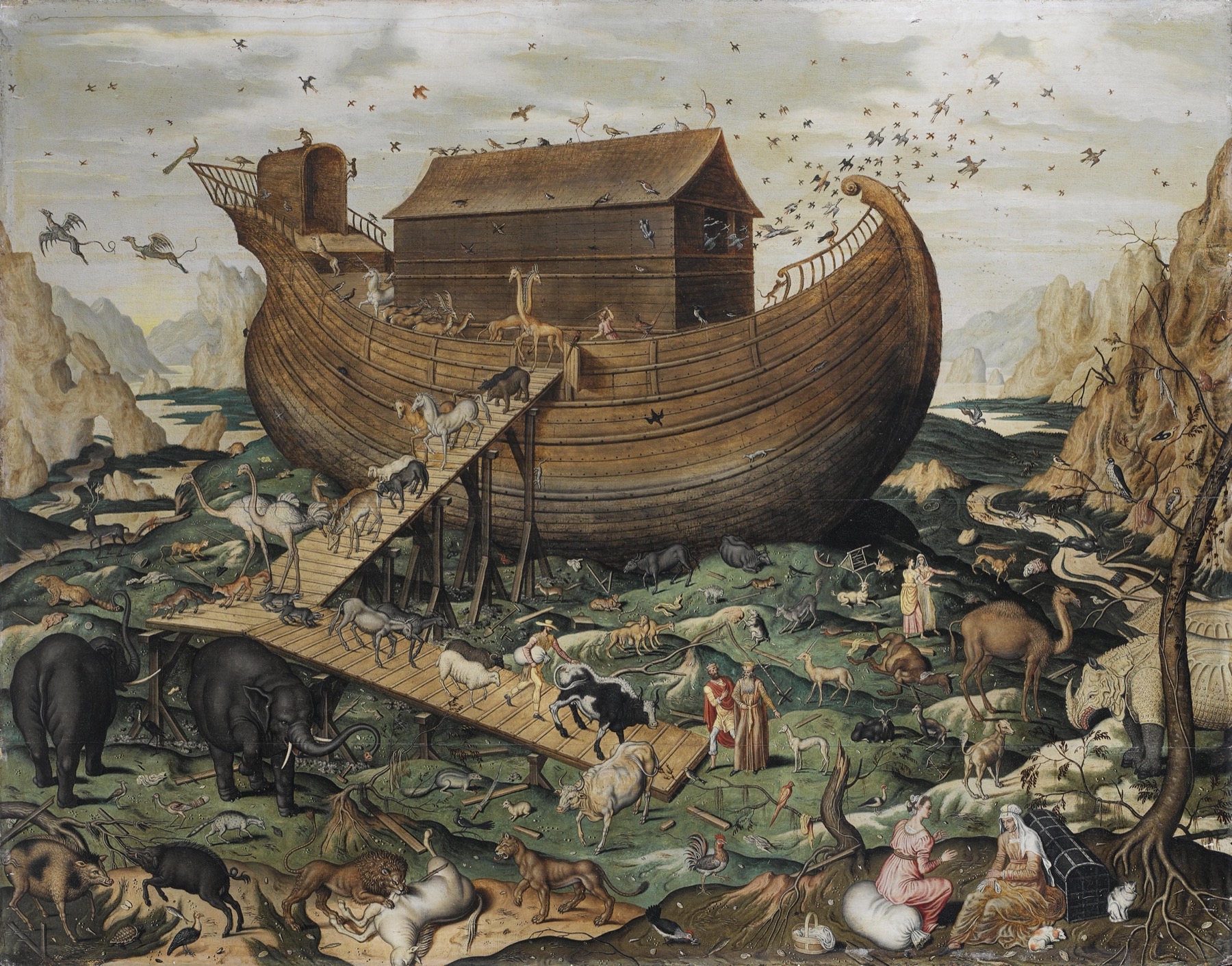 Noah's Ark on Mount Ararat, Simon de Myle
