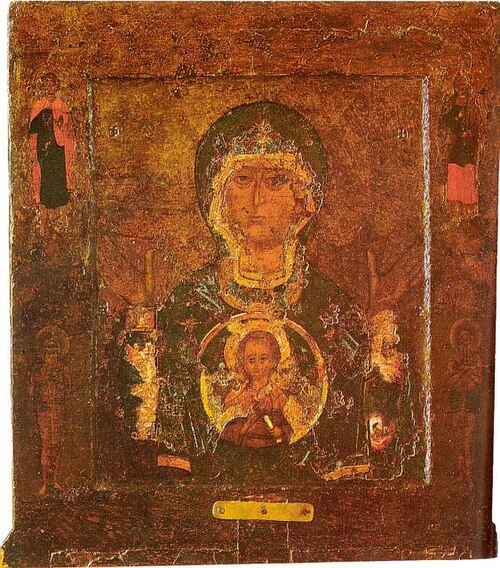 Orthodox icon of Our Lady of the Sign