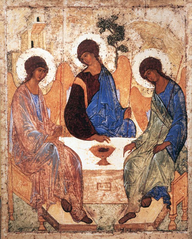 The Holy Trinity, Andrei Rublev