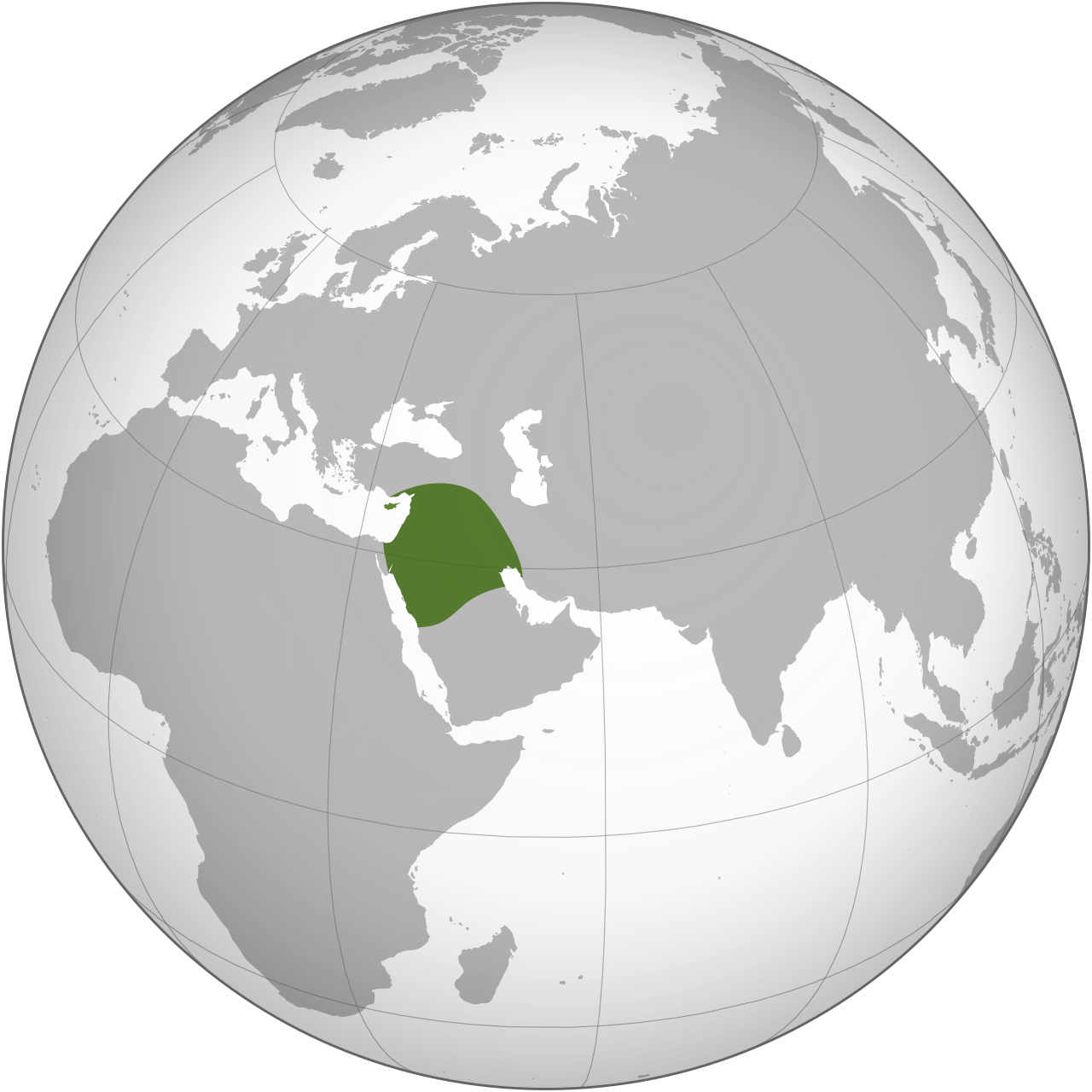 Broad regional locator for Babylon and the Neo-Babylonian Empire