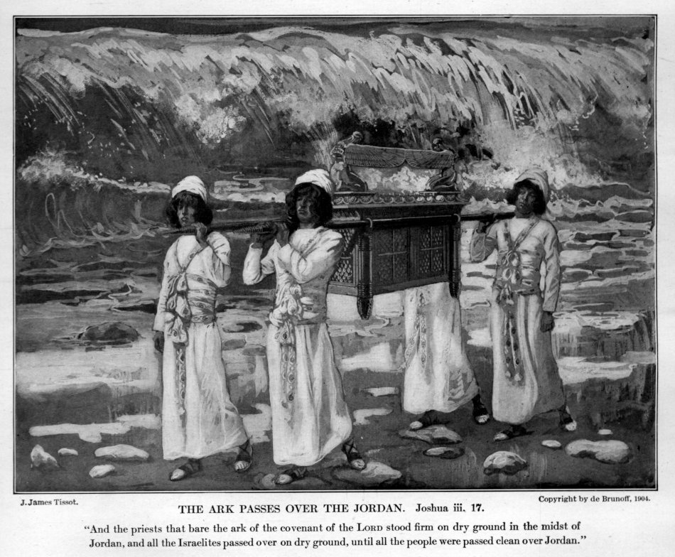 James Tissot, The Children of Israel Crossing the Jordan