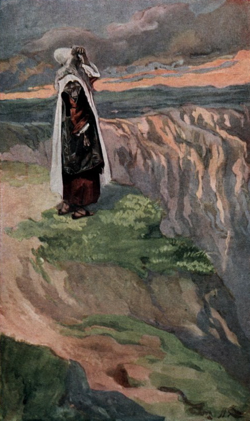 Tissot, Moses sees the Promised Land from afar