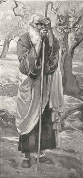 James Tissot watercolor of the Prophet Obadiah