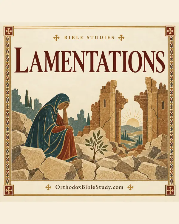 Lamentations book artwork