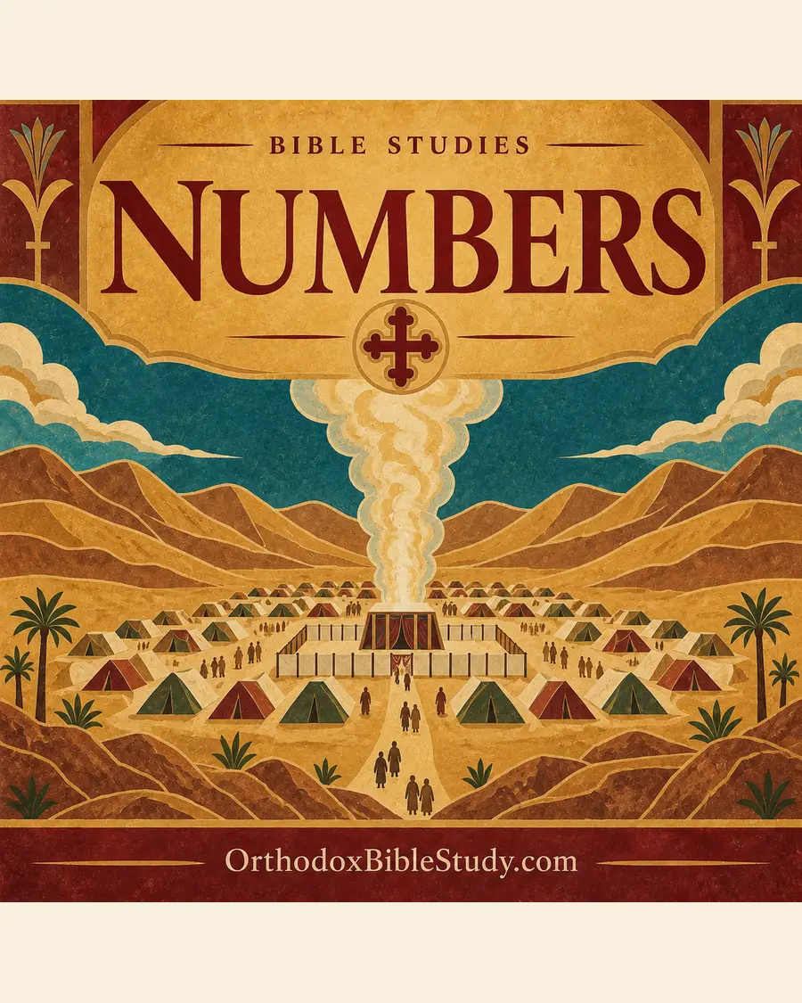 Numbers Bible Studies cover artwork